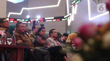 Menkeu dan Mendag Tutup Perdagangan Bursa 2019