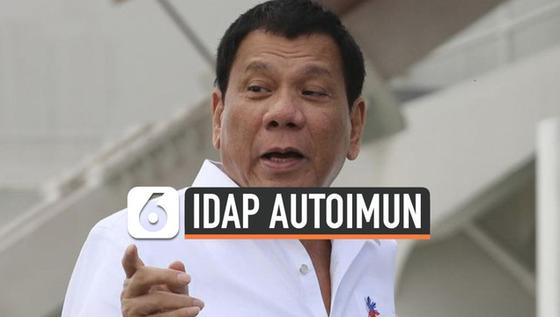 VIDEO: Presiden Filipina Rodrigo Duterte Idap Autoimun Kronis