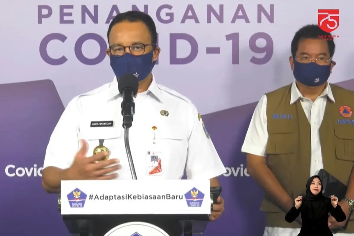 Anies Baswedan (YouTube/ BNPB Indonesia)