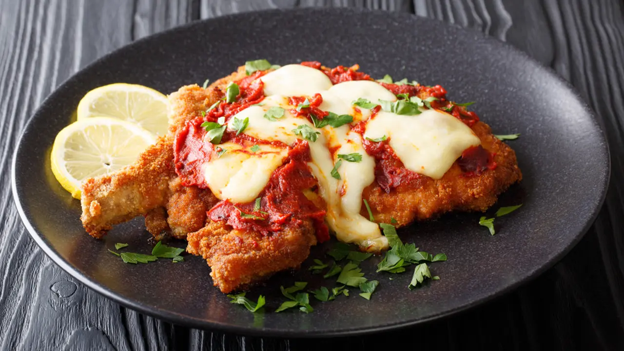 ayam geprek keju mozarella