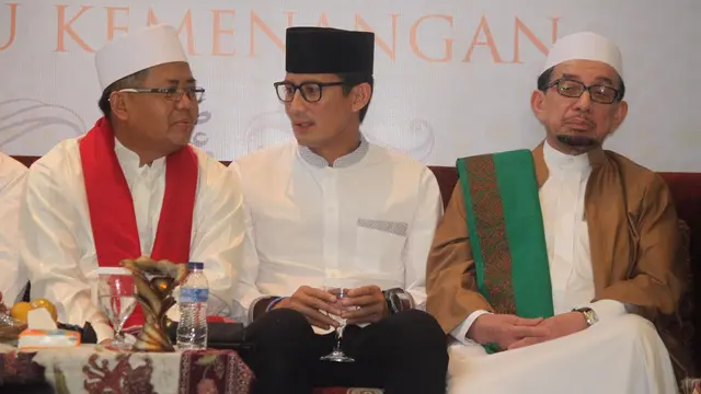 Sandiaga Uno Hadiri Peringatan Maulid Nabi di DPP PKS