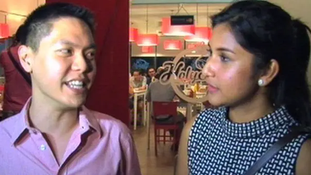 Romantisme Cinta Bianca dan Andy
