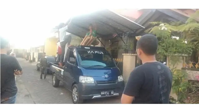 Potret Kanopi Rumah Clara Gopa yang Kini Dibongkar (sumber: instagram/claragopaduosemangkareal69)