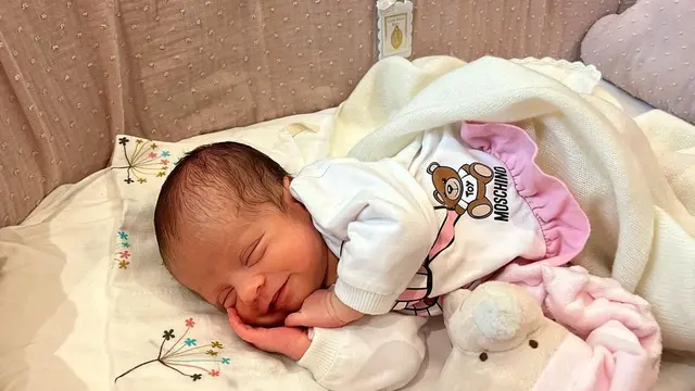 Bella Esmeralda, anak perempuan Cristiano Ronaldo dan Geogina Rodriguez. (Instagram/ georginagio)