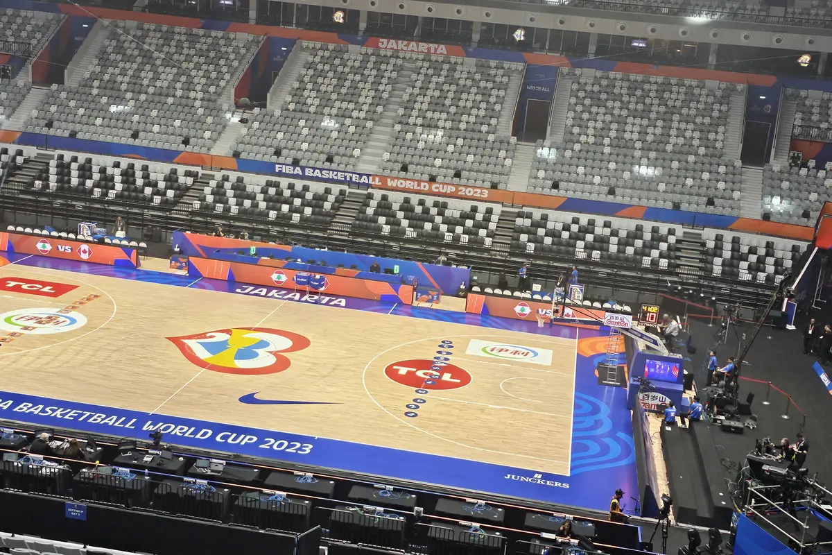Lapangan utama di Indonesia Arena
