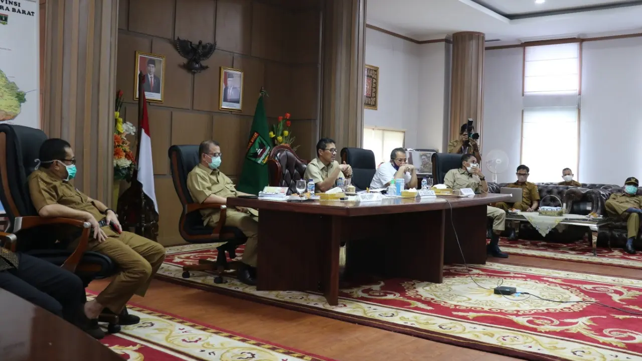 Pemerintah provinsi sumbar bersiap menerapkan konsep New Normal.