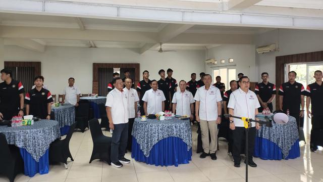 PBVSI menggelar acara pembubaran Timnas Voli Putra Indonesia U-21