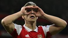 Perpindahan pemain yang dilakukan klub Liga Inggris pada bursa transfer Januari 2023 agaknya berjalan sesuai rencana bagi beberapa klub. Hal ini dapat terlihat dari aksi-aksi pemain yang didatangkan nyatanya telah mampu menyumbang gol bagi klub barunya di kompetisi domestik Liga Inggris. Seperti 5 pemain berikut ini yang telah membuka keran golnya bagi klub barunya dan tentunya diharapkan dapat terus menambah pundi-pundi golnya. (AFP/Justin Tallis)