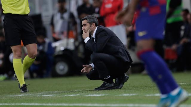 Pelatih Barcelona Ernesto Valverde Dipecat