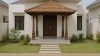 5 Model Teras Rumah Joglo Modern, Bikin Hunian Makin Cantik dengan Nuansa Budaya