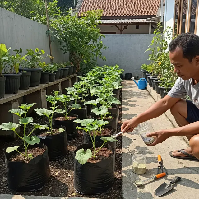 6 Tips Melon Cepat Besar Meski Ditanam di Polybag, Panen Melimpah di Rumah