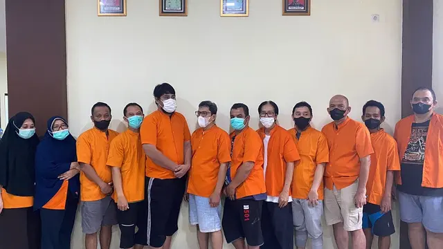 Pengguna anggaran hingga broker jadi tersangka dugaan korupsi pembangunan RS Batua Makassar (Liputan6.com/ Eka)