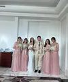 Eks member JKT48 Haruka, Kinal, Sendy dan Shanju menjadi bridesmaid pernikahan Jessica Veranda.