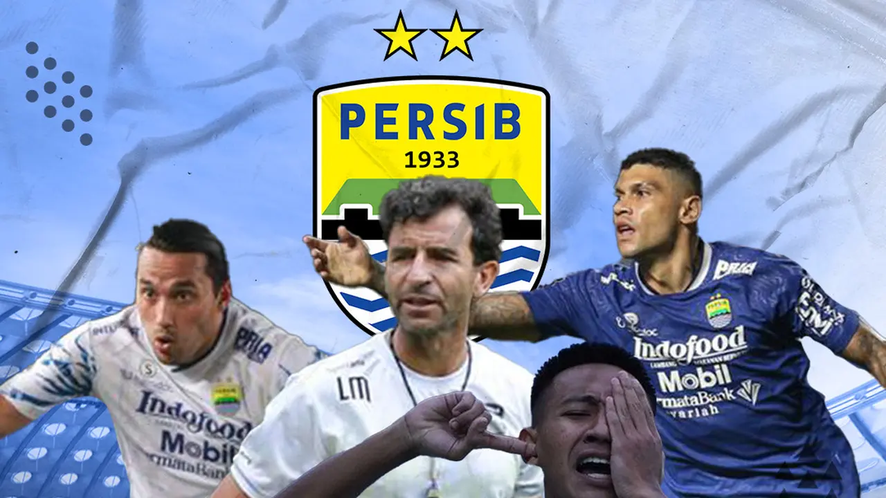Persib Bandung - Luis Milla, Ciro Alves, Beckham Putra, Ezra Walian