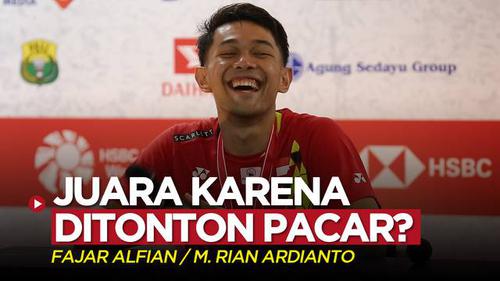 VIDEO: Fajar Alfian / Muhammad Rian Ardianto Juara Indonesia Masters 2022 karena Ditonton Pacar? Ini Jawabannya