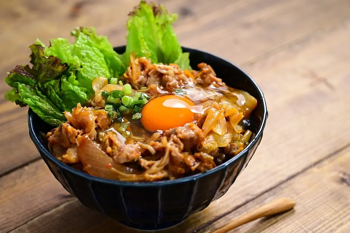 beef donburi jepang