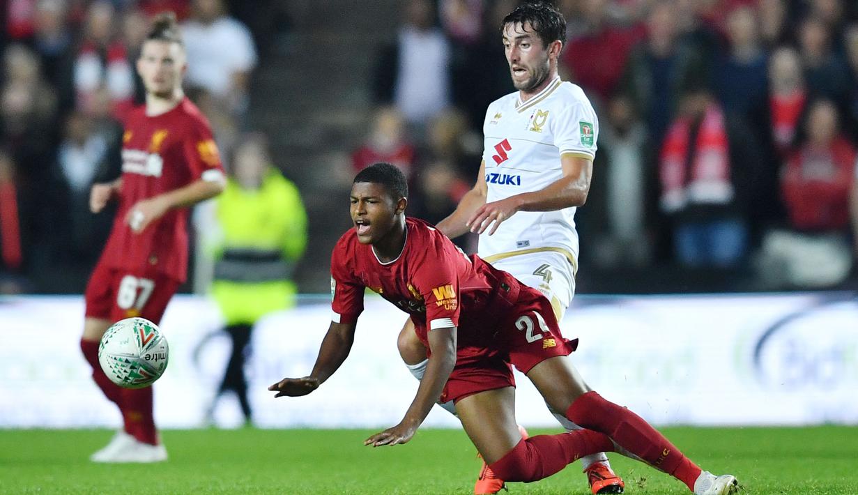 Walau belum menunjukkan performa yang meyakinkan di level senior, Liverpool mampu mendapatkan harga bagus saat menjual Brewster ke Sheffield yakni dengan banderol 26 juta euro. (Foto: AFP/Ben Stansall)