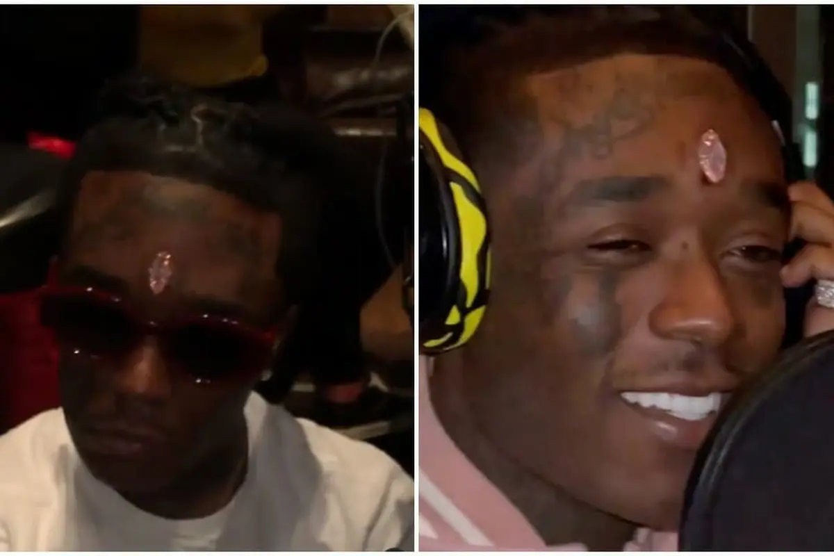 Tampil Beda dan Glamor, Rapper Lil Uzi Vert Pasang Berlian di Jidat