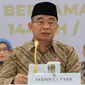 Menko PMK Muhadjir Effendy pada konferensi pers di Kantor Kemenko PMK, Jakarta pada Kamis, 22 Juni 2023. (Dok Kementerian Koordinator Bidang Pembangunan Manusia dan Kebudayaan RI)