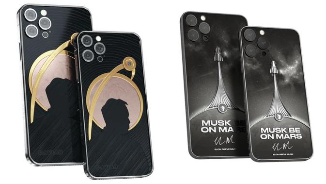 iPhone 12 Pro Max edisi Elon Musk. (Doc: Caviar)