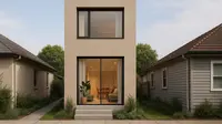 7 Desain Rumah 2 Lantai Mungil Cantik di Lahan Sempit, Tetap Lega dan Nyaman untuk Keluarga