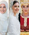 Lihat di sini beberapa potret gaya makeup Anisha Rosnah di berbagai acara adat jelang pernikahannya dengan Pangeran Abdul Mateen.