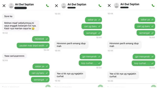 8 Chat Driver Ojol dan Pelanggan Ini Bak Teman Dekat, Akrab Banget