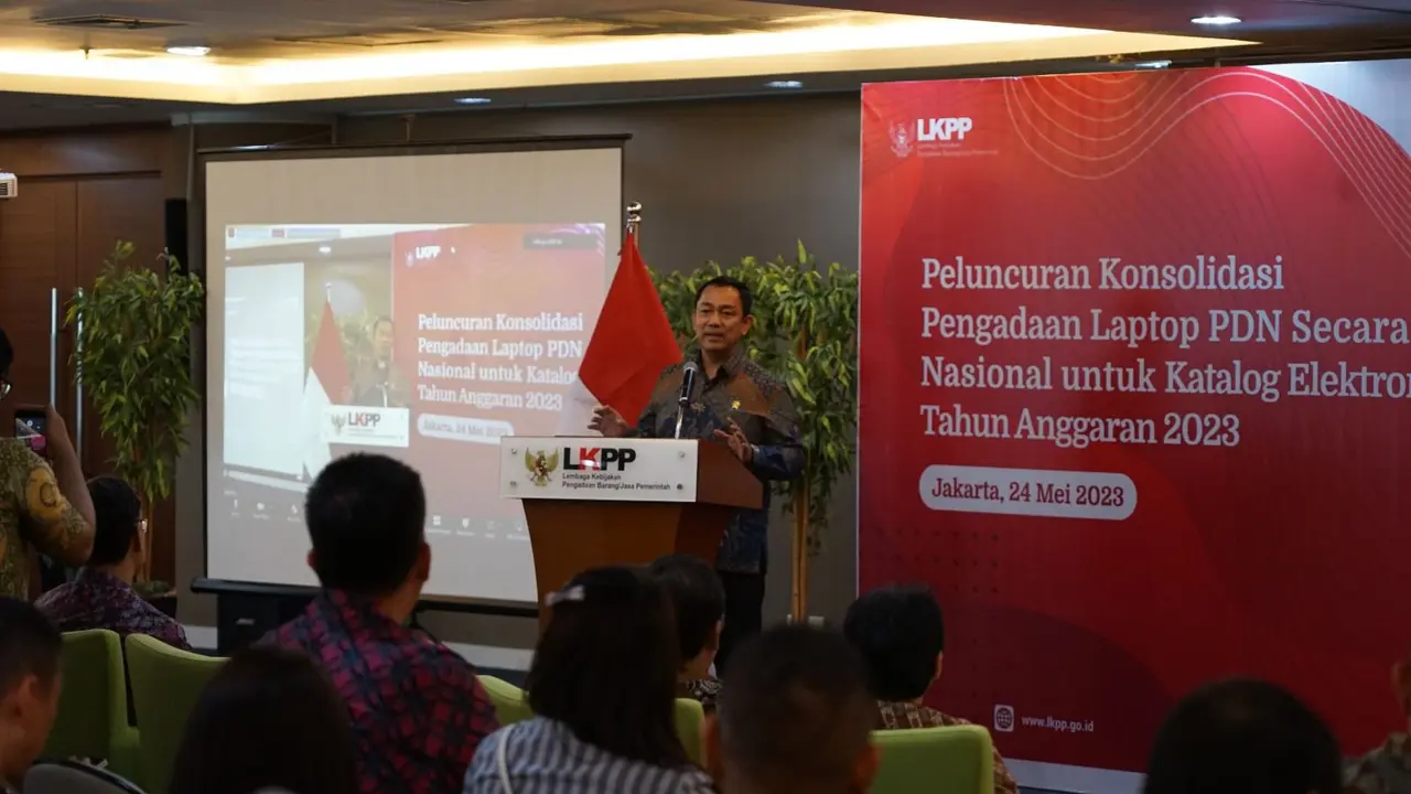 Kepala LKPP RI, Hendrar Prihadi