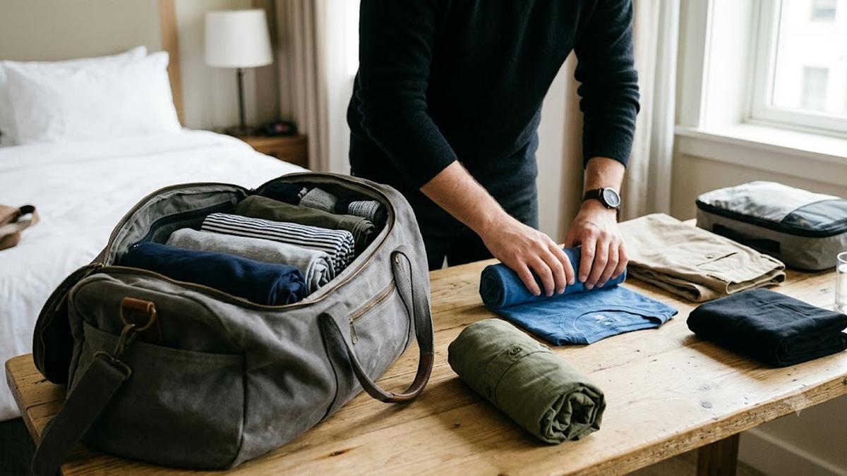 6 Trik Membawa Baju di Tas Tanpa Kusut, Pakaian Tetap Rapi hingga Tujuan