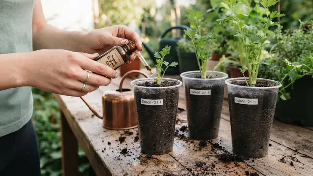 Cara Menanam Seledri di Cup Plastik Bekas