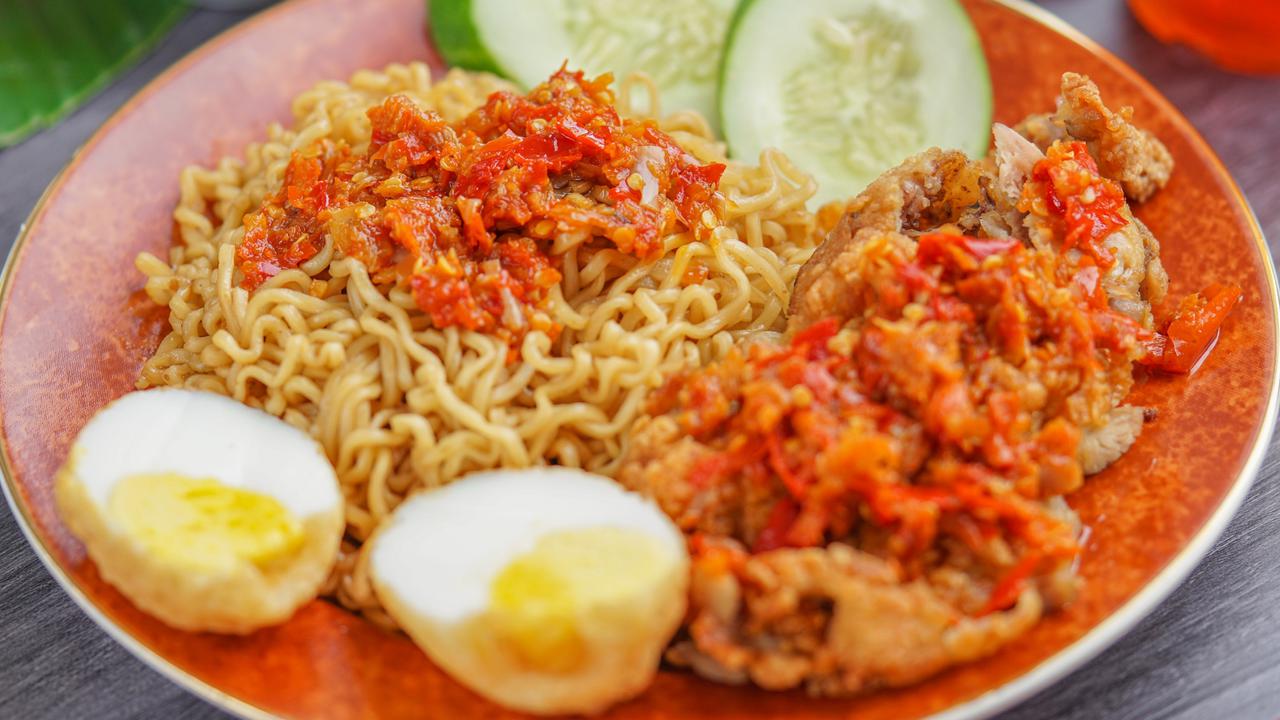 Resep Mie Goreng Ayam Geprek