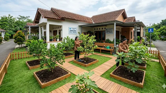 Ide Kebun Buah Mini untuk Ibu-Ibu PKK. Gemini