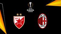 Liga Europa: Crvena Zvezda Vs AC Milan. (Bola.com/Dody Iryawan)