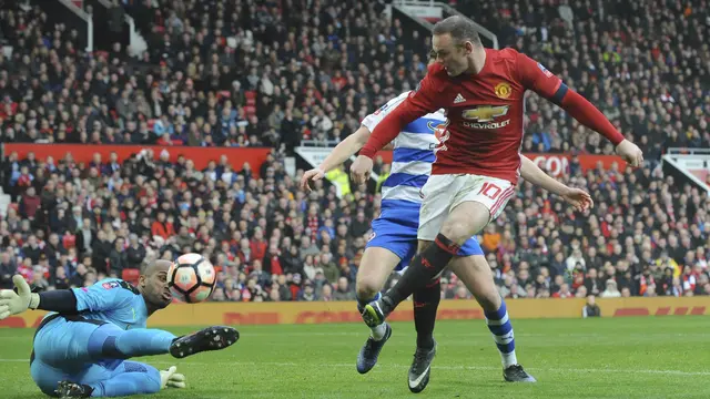 Manchester United, Reading, Piala FA