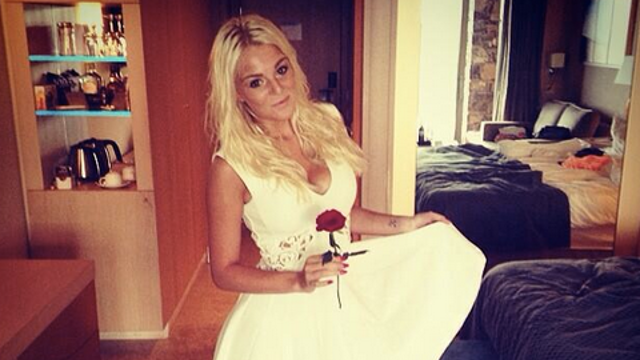 Davide Santon & Chloe Sanderson