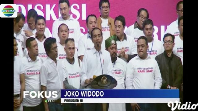 Jokowi dalam sambutannya menyatakan, ke depan bangsa Indonesia membutuhkan pemimpin yang memiliki karakter kuat di dalam mengeksekusi program.
