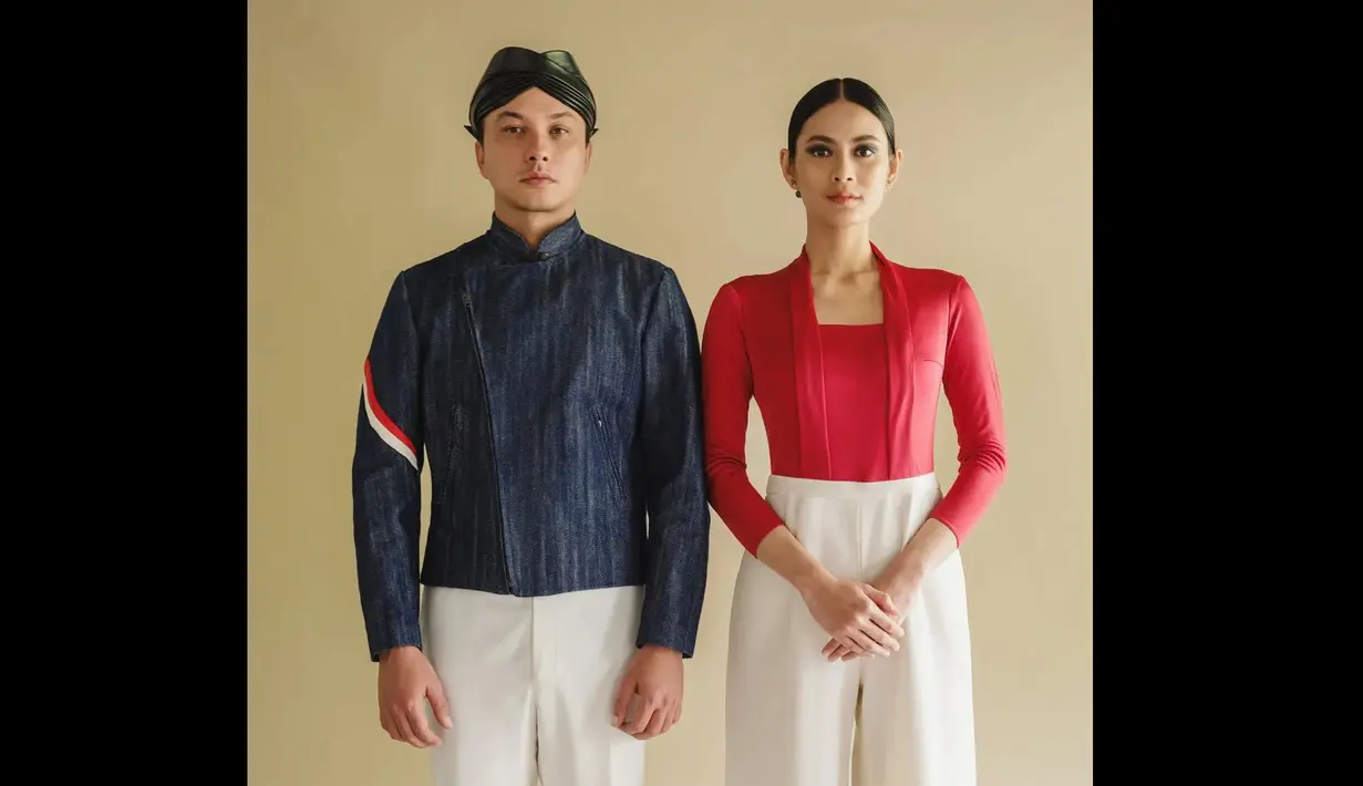 Sementara itu, pejudo putri Indonesia, Maryam March Maharani terpilih sebagai pembawa bendera Merah Putih. (Dok. NOC Indonesia)