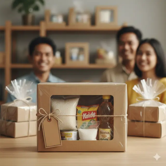 Ide Jualan Paket Sembako Mini (Foto: Gemini AI)