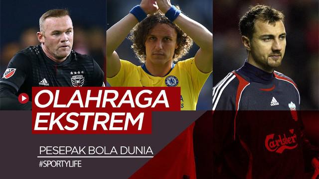 Berita video Sportylife kali ini membahas para pesepak bola dunia yang menyukai olahraga lain yang ekstrem. Siapa sajakah mereka?