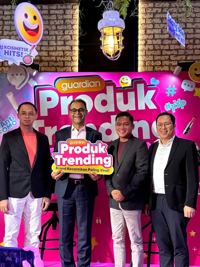Suasana konferensi pers peluncuran Produk Trending 3.0 dari Guardian di Jakarta Barat, 30 Januari 2024. (Foto: Dok. Inke Maris)