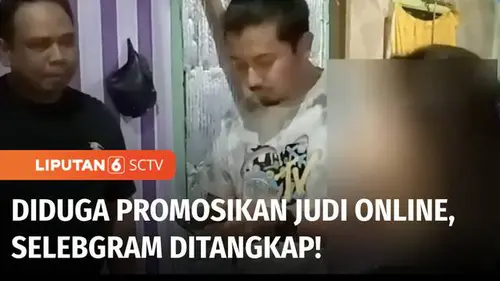 VIDEO: Promosikan Judi Online, Pegiat Media Sosial Ditangkap