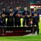 Arema FC siap meladeni Sriwijaya FC di 8 besar Piala Presiden (Liputan6.com/Rana Adwa)
