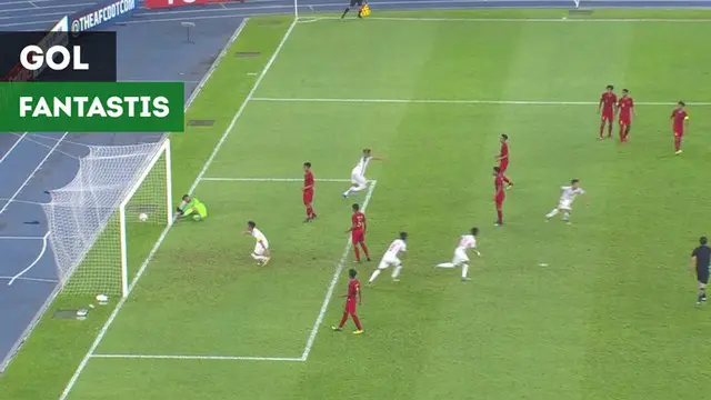 Berita video momen gol fantastis Vietnam U-16 saat menghadapi Timnas Indonesia U-16 pada Grup C Piala AFC U-16 2018, Senin (24/9/2018).