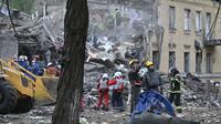 Kyiv, ibu kota Ukraina, menjadi sasaran serangan sporadis sejak Rusia melancarkan invasi skala penuh pada Februari 2022. (Genya SAVILOV/AFP)