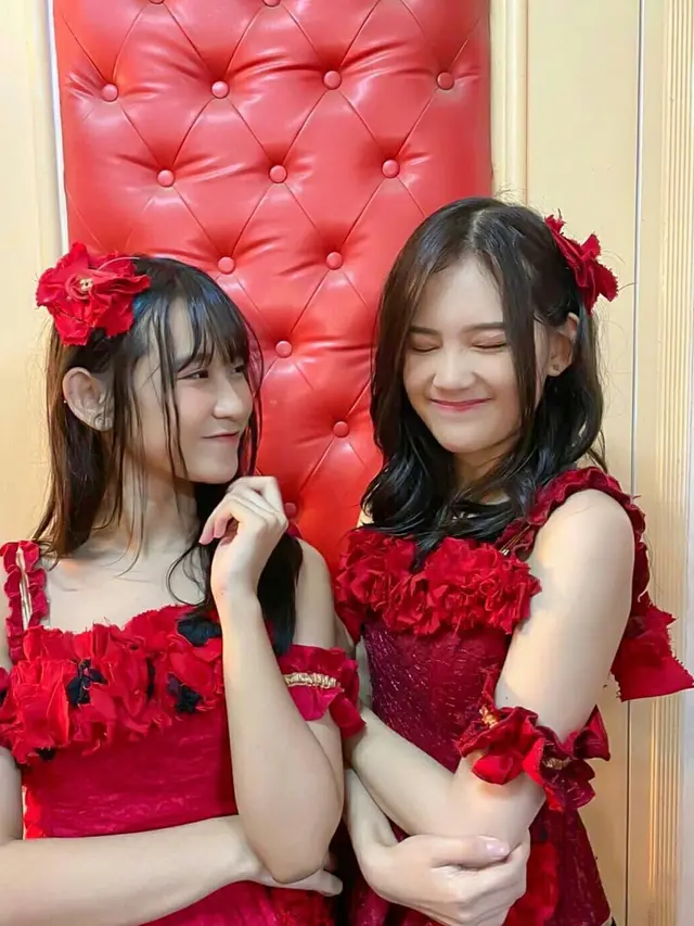 Potret Ara JKT 48 dan Chika JKT 48. (Sumber: Instagram/chika.ara48)