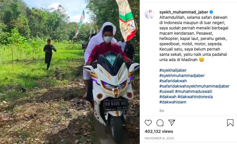 (c) Instagram/syekh_muhammad_ jaber)