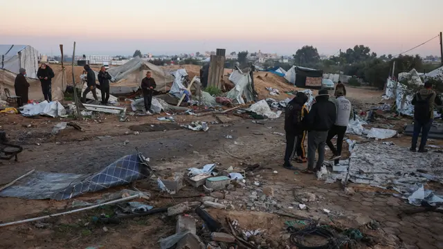 Israel Kembali Serang Tenda Pengungsian di Gaza, 11 Orang Tewas