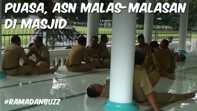RAMADAN BUZZ: ASN Malas Saat Puasa Kena Sanksi