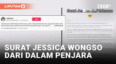 Viral Surat Jessica Wongso dari Dalam Penjara