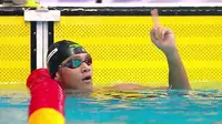 Gagarin Nathaniel sumbang emas dari nomor 100 meter gaya dada putra di SEA Games 2017 (video.com)